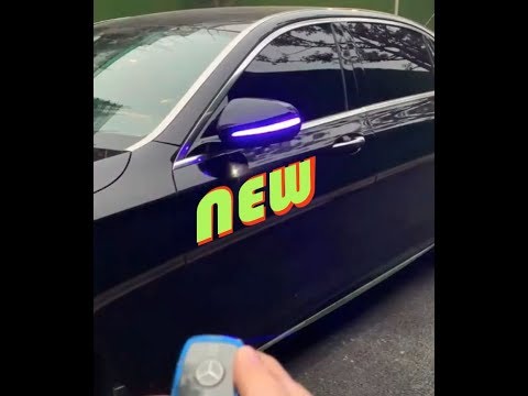 Mercedes C, GLC, E class | 2in1 | How To retrofit DYNAMIC turn & welcome home LED light?