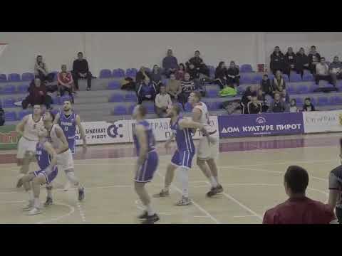Početak utakmice KK Pirot:KK Radnik Surdulica 112:74, 14.01.2023, Pirot