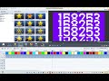 How To Make Colorful Numbers 540001 700000 In AVS Video Editor