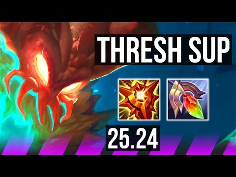 THRESH & Jhin vs BLITZCRANK & Samira (SUP) | EUW Master | 25.24