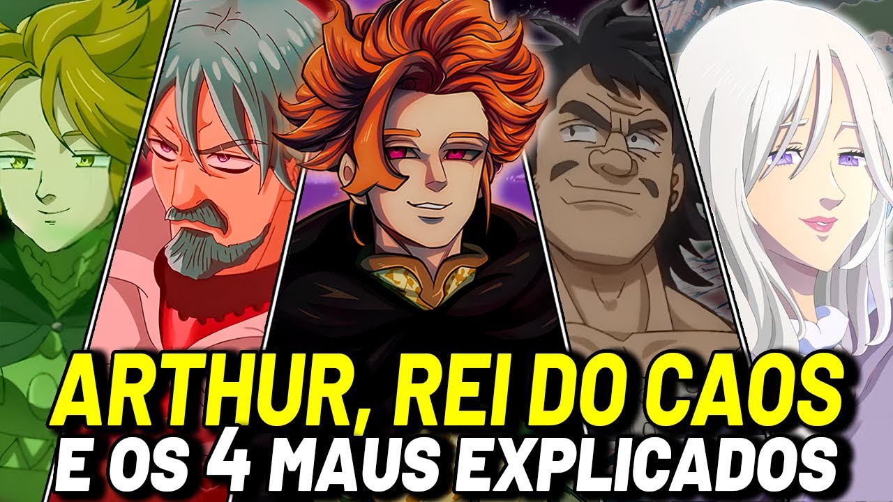 (Atualizado) REI DO CAOS E OS 4 MAUS EXPLICADOS - OS NOVOS VILÕES DE MOKUSHIROKU NO YONKISHI
