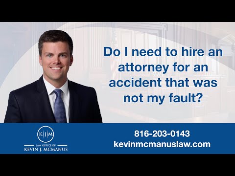 Do I need to hire an attorney for an accident that was not my fault? Do I need to hire an attorney for an accident that was not my fault?