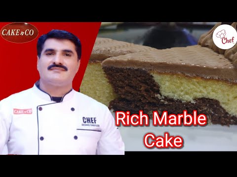 Rich Marble Cake / Chef Arshad Ghafoor / Cake n Co #chocolatecake