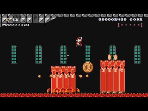 Magma Meltdown [HSSS 3-3] by Pinktops - Super Mario Maker 2 - No Commentary 1bw