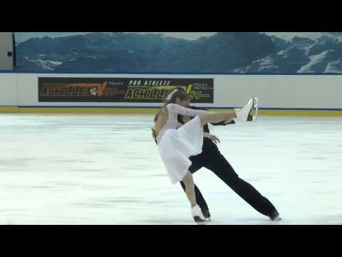 ISU 2014 Jr Grand Prix Courchevel Free Dance Chloe LEWIS / Logan BYE USA