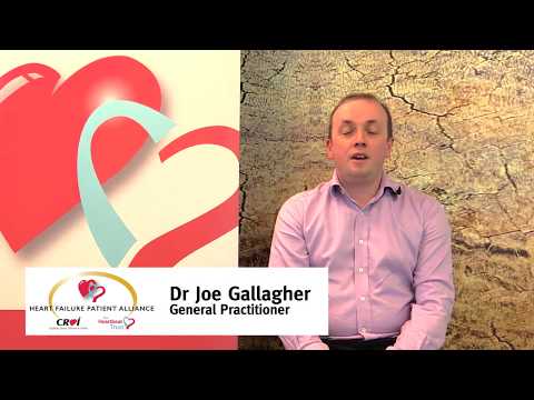 Dr. Joe Gallagher, GP tells us about Heart Failure Signs, Symptoms and living with heart failure