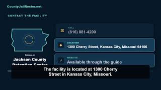 Jackson County Jail Roster & Inmate Search | Kansas City, MO