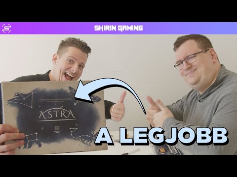 A LEGJOBB Magyar Fejlesztésű Tárasasjáték | Astra Bemutató - Shirin Gaming