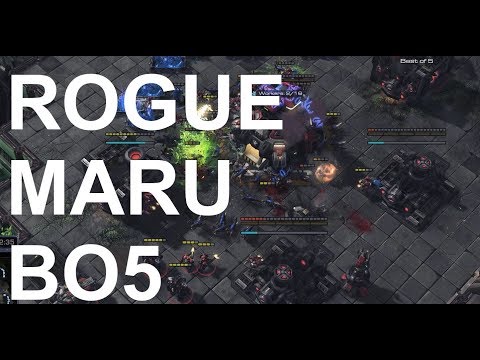 Maru (T) v Rogue (Z) BEST OF 5 - StarCraft2 - Legacy of the Void 2018