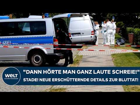 Video Thumbnail: STADE: "Dann hörte man ganz laute Schreie!" Sechs Tote! Neue erschütternde Details zur Bluttat!