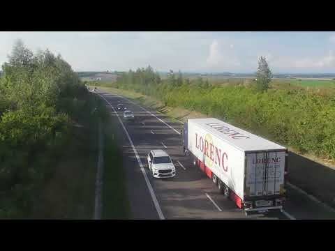 Traffic timelapse: I/37 - Chrudim - 15.8.2024