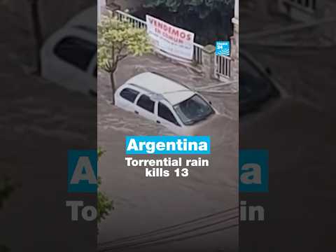 🇦🇷 #Argentina: 13 dead Bahia Blanca hit by a massive #rainstorm • FRANCE 24 English