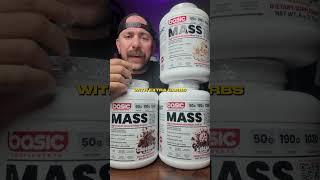 Stop Using Mass Gainers Wrong (Basic Supps MASS)
