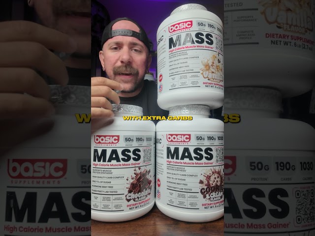 Stop Using Mass Gainers Wrong (Basic Supps MASS)