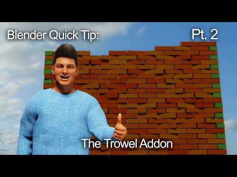 Blender Quick Tip: Trowel Addon Pt. 2