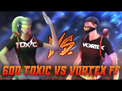 GOD TOXIC⚜️VS VORTEX FF👑 Part.2 1vs1 Full gameplay { IPhone 8 Plus VS iPhone 7 } 🇬🇷🇧🇷🇦🇱