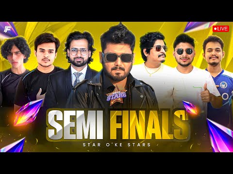 STAR O KE STARS | SEMI FINAL #freefire #gyangaming #freefirelive