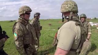 Турчинов в зоне ООС ( Кровавый Пастор!)))
