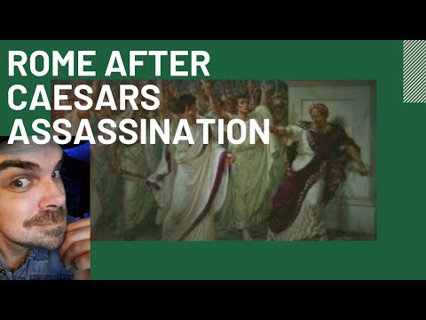 Rome After Caesar's Assassination REACTION