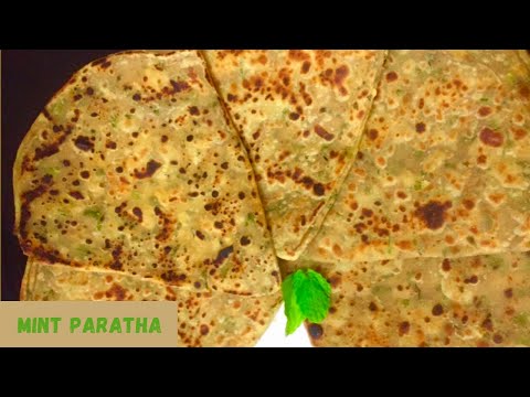 Mint Paratha Recipe | Pudina Paratha Recipe | How to make paratha | Easy Snacks Recipe | Easy Recipe