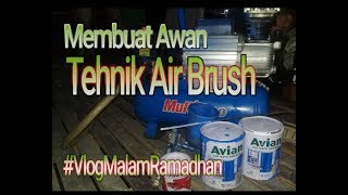 preview picture of video 'Seni Lukis Dengan Tehnik Air Brush Oleh Alwin | #RamadhanIndah #StayPositif'