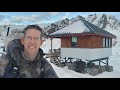 Winter Camping in Remote Survival Cabin