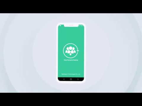 Easy Contacts Backup Video
