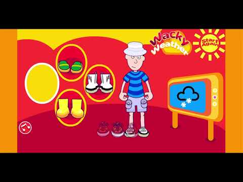 Boogie Beebies: Wacky Weather - Flash Game