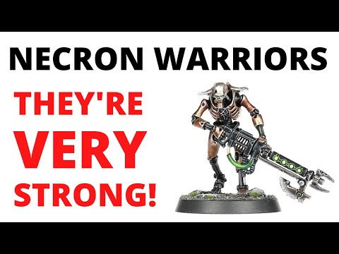 Necron Warriors in Warhammer 40K - Datasheet Overview and Unit Tactics