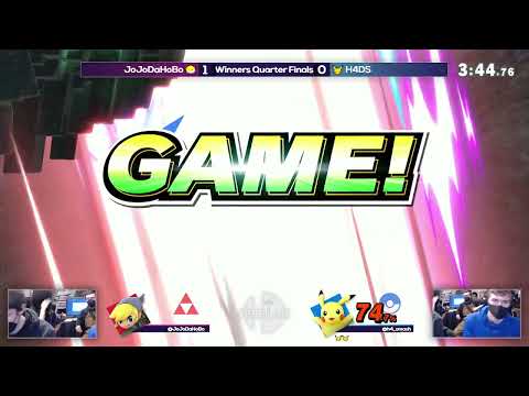 JoJoDaHoBo (Toon Link) vs H4DS (Pikachu) - Orbitar 88 - Winners Quarters