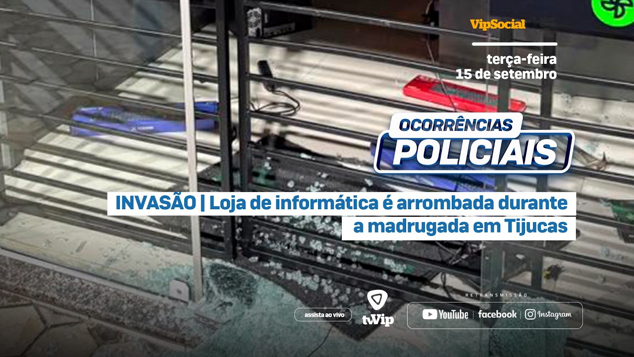 INVASÃO | Loja de informática é arrombada durante a madrugada em Tijucas