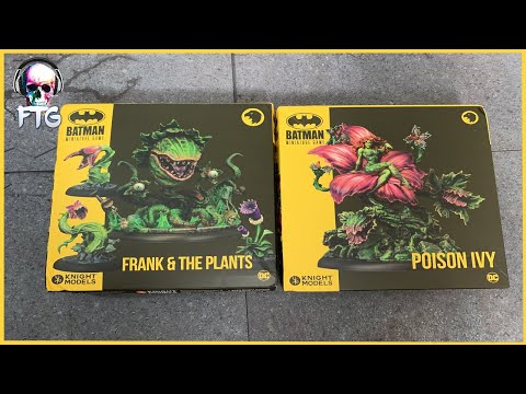 Unboxing Batman Miniature Game Frank & The Plants + Poison Ivy