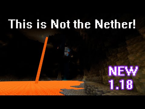 PumpkinSpook - Caves and Cliffs Seeds - Batcave Lake & Underground Lava Lake - NEW Minecraft 1.18 Update - Bedrock