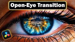 Open-Eye Transiton in DaVinci Resolve Fusion - Tutorial Deutsch
