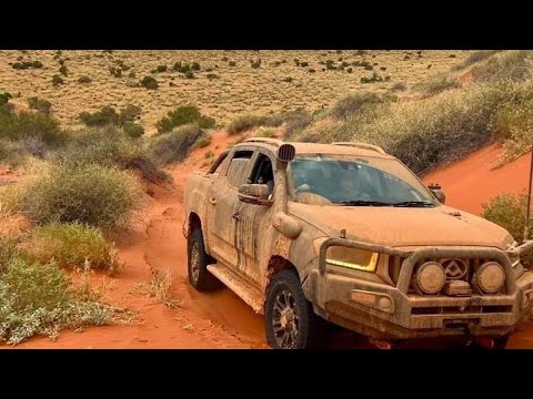 IS THIS THE WETTEST SIMPSON CROSSING EVER? Our Big Lap Simpson desert Ep 1 #simpsondesert #judgierob