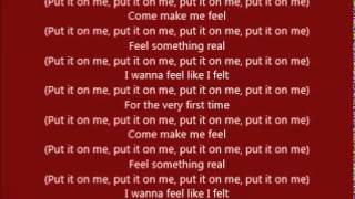 Nicole Scherzinger - First Time (lyrics)