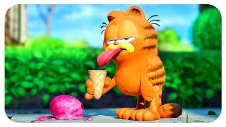 Garfield drops his ice cream THE GARFIELD MOVIE TV Spot (2024)