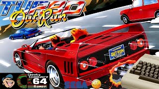 TURBO OUT RUN – Commodore 64 (1989) | High-Speed Racing with Jeroen Tel’s Iconic Soundtrack