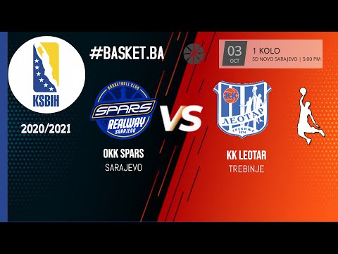 OKK Spars Realway vs KK Leotar - 1 kolo LIGE KSBIH