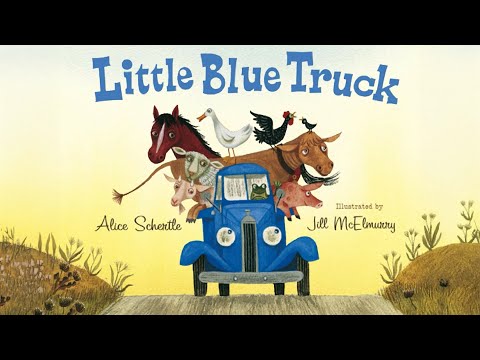 Little Blue Truck - Read Out Loud with Moving Pictures - Story Time Book