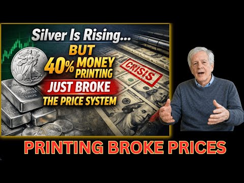 Silver Is Rising… But 40% Money Printing Just Broke the Price System