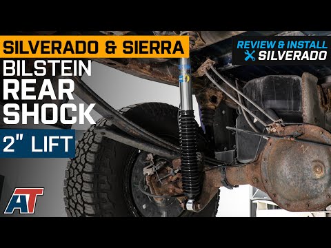 2007-2018 Silverado & Sierra 1500 Bilstein Rear Shock for 0 to 2-Inch Lift Review & Install