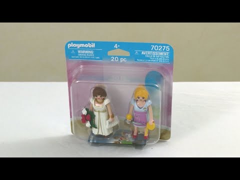 Unboxing Playmobil : La mariée et la styliste (2020) – 70275