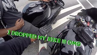I DROPPED MY BIKE !!!!!