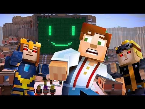 Mind-Controlled Chipped Heroes in Minecraft!