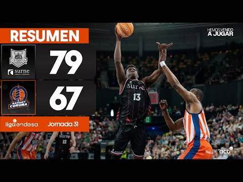Surne Bilbao Basket - Leyma Coruña (79 - 67) RESUMEN | Liga Endesa 2024-25
