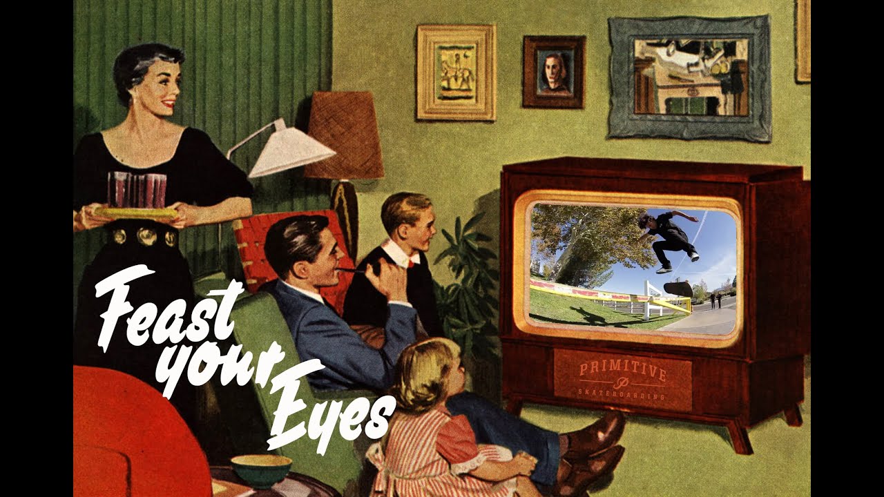 Primitive Skateboarding: Best Clips from the Team - Rodriguez, Ribeiro, Peacock