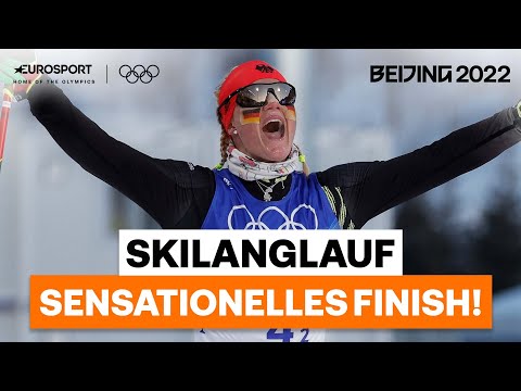 Sensationelles Finish! Carl stürmt zu Gold im Teamsprint | Olympische Winterspiele 2022