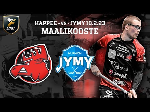 Happee vs Nurmon Jymy 10.2.2023 | #Fliiga #Floorball