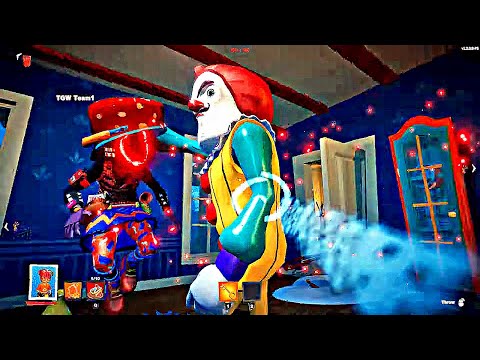 Really Fast Game as Inventor & Leader in Hello Neighbor Act 1 Map *SECRET NEIGHBOR*